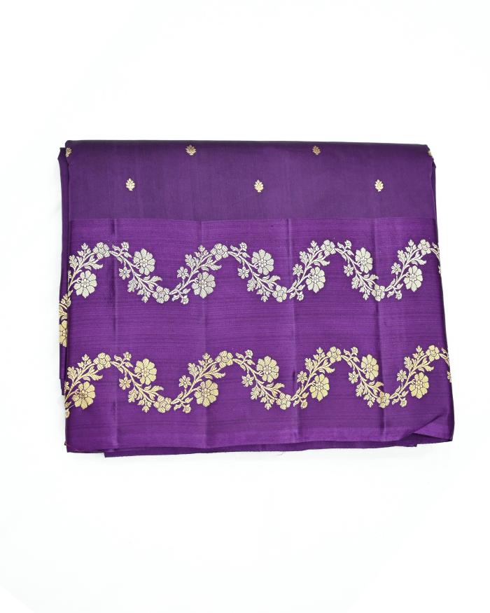 leheriya border with booti Banarasi Saree