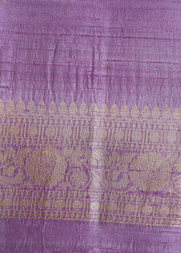 Pure Banarasi Lilac 3 Piece Suit