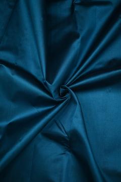 Raw Mango Silk Zari Saree in German Blue & 7 Colors