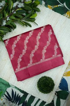 Raw Mango Silk Meenakari Zari Saree