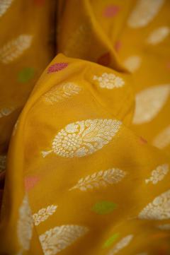 Banarasi Katan Gold Upada Zari Saree