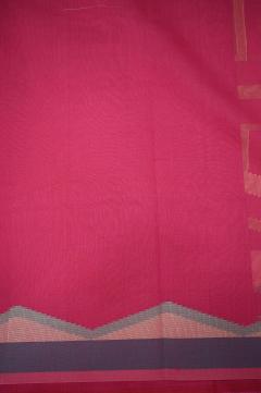 Supernet Gajari Pink Banarasi Saree