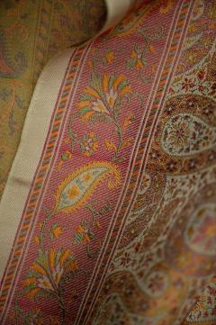 Pure Katan Tanchui Tussar Cream Banarasi Saree