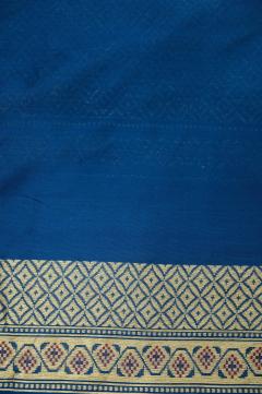 Banarasi Katan Silk Navy Blue Saree