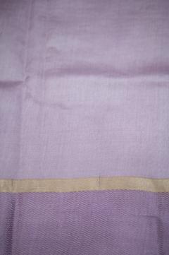 Banarasi Kora Organza Mauve Saree