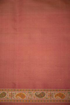 Pure Katan Tanchui Gajari Pink Banarasi Saree